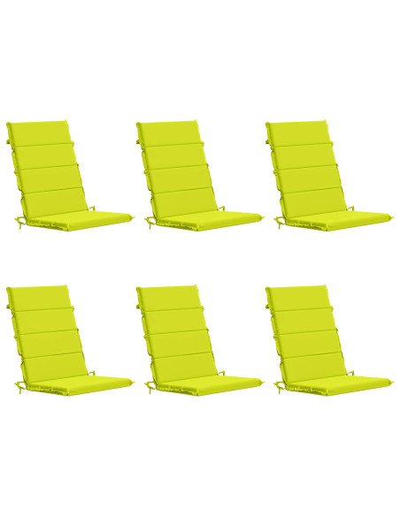 Cuscini Bhair Alto Schienale in 6 Pezzi GEMERT 100% Poliestere