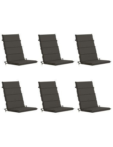 Cuscini Bhair Alto Schienale in 6 Pezzi GEMERT 100% Poliestere