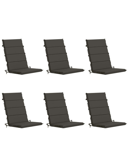 Cuscini Bhair Alto Schienale in 6 Pezzi GEMERT 100% Poliestere