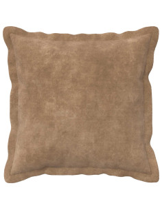 Federa 2 pcs HOUTEN Tortora 45 x 45 cm Fleece in microfibra 2