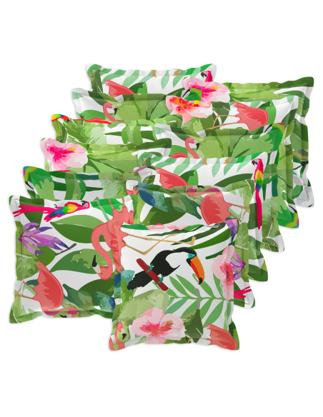 Cuscino con cuscino HOUTEN 12 pz Multicolore Poliestere