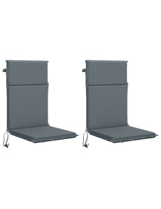Cuscino per sedia a schienale alto GEMERT 2 pz 100% Poliestere 2