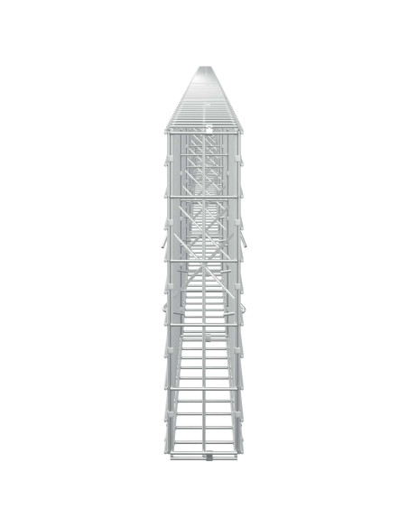 Gabione con Filo da 3,5 mm e Rete da 5x10 cm 1150x10x50 cm