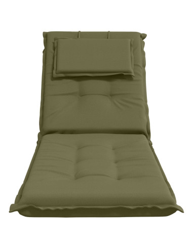 Cuscino per Lettino GEMERT 100% Poliestere Verde Oliva