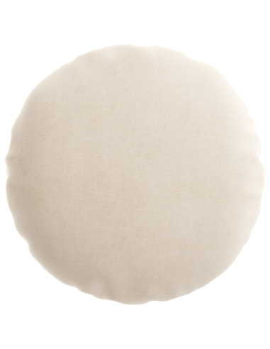 Federa 2 pz HEERLEN Crema Ø 30 cm Tessuto Chenille