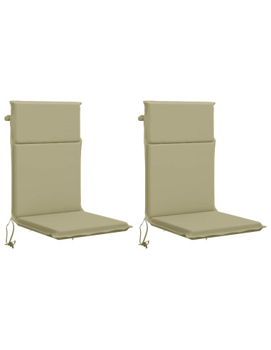 Cuscino per sedia a schienale alto GEMERT 2 pz 100% Poliestere