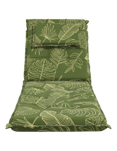 Cuscino per Lettino GEMERT 100% Poliestere Design a foglia