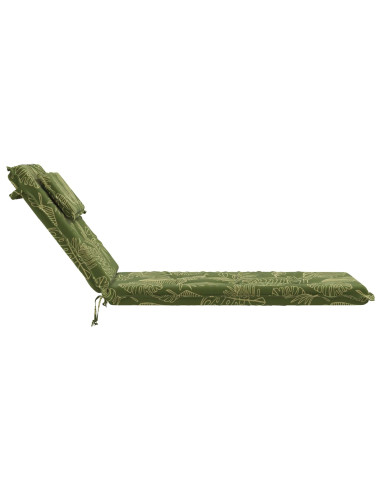 Cuscino per Lettino GEMERT 100% Poliestere Design a foglia