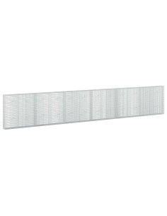 Gabione con filo da 3,5 mm e rete da 5x2,5 cm 600x20x100 cm 2