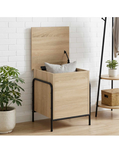 Scatola di Stoccaggio Rovere Sonoma 80 x 40 x 49,5 cm