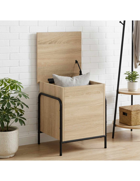 Scatola di Stoccaggio Rovere Sonoma 80 x 40 x 49,5 cm