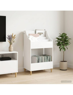 Scaffali per Media Bianco 70,5 x 46 x 112 cm