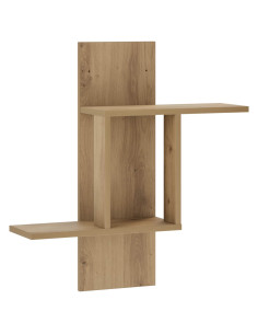 Scaffale da parete Rovere Artigianale 59 x 17 x 63 cm 2