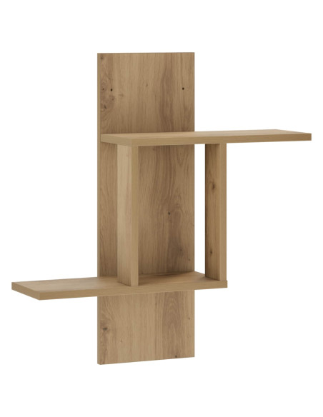 Scaffale da parete Rovere Artigianale 59 x 17 x 63 cm
