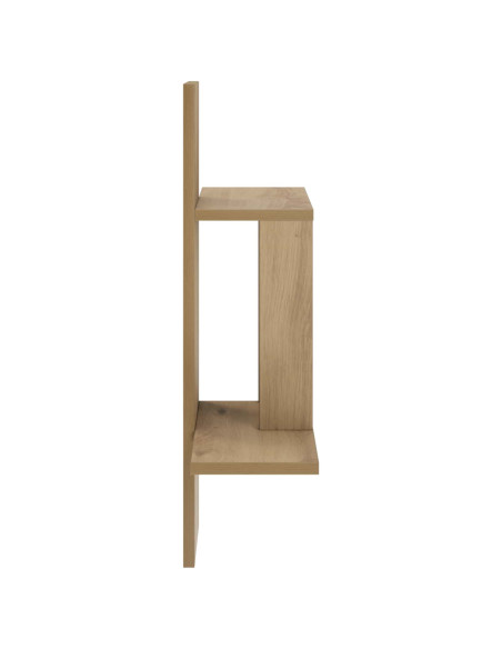 Scaffale da parete Rovere Artigianale 59 x 17 x 63 cm