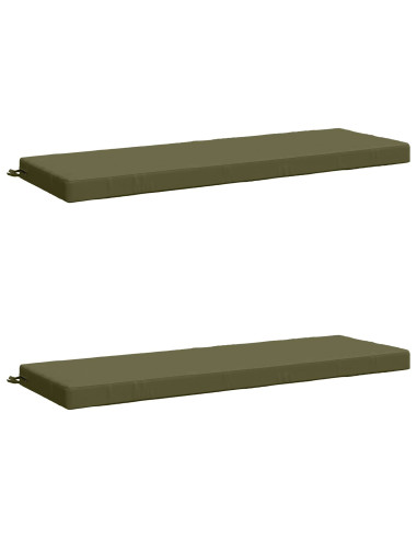 Cuscini per Panchina a 2 Pezzi SOEST 2 pz 100% Poliestere