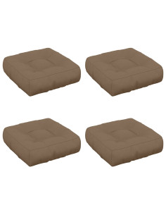 Cuscini per Sedia in 4 Pezzi VIANEN 4 pcs 100% Poliestere 2