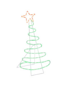 Sagoma albero di Natale LED LOVIISA 100 LED Rosso, Verde 2