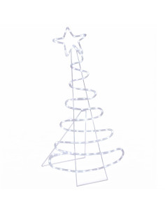 Sagoma albero di Natale LED LOVIISA 100 LED Bianco freddo 2