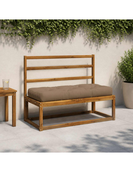 Cuscino per Pallet VIANEN 100% Poliestere Tortora