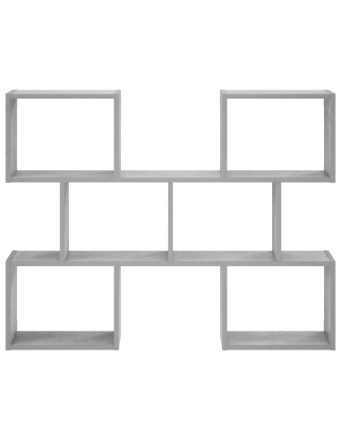 Scaffale da parete Grigio Cemento 103 x 17 x 80 cm