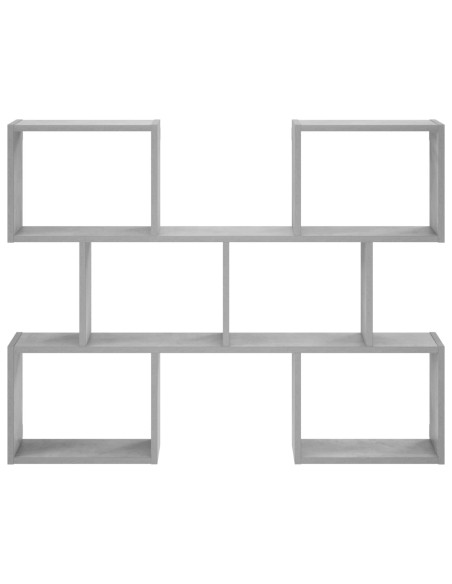 Scaffale da parete Grigio Cemento 103 x 17 x 80 cm