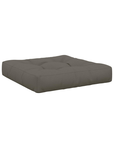 Cuscino per Sedia in Unico Pezzo VIANEN 100% Poliestere Grigio