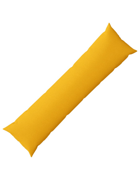 Cuscino con cuscino HEERLEN Giallo Chiaro 40 x 145 cm Tessuto