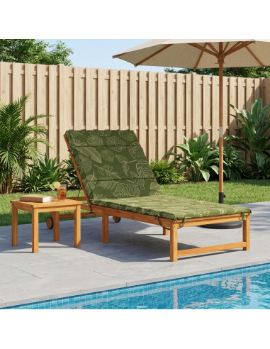 Cuscino per Lettino GEMERT 100% Poliestere Design a foglia