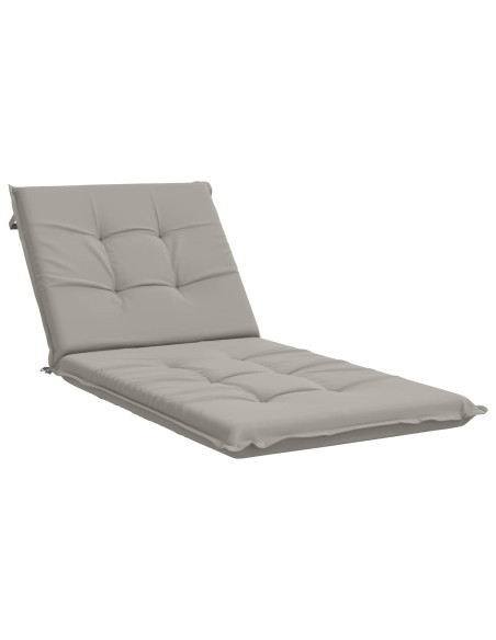 Cuscino per Lettino GEMERT 100% Poliestere Grigio