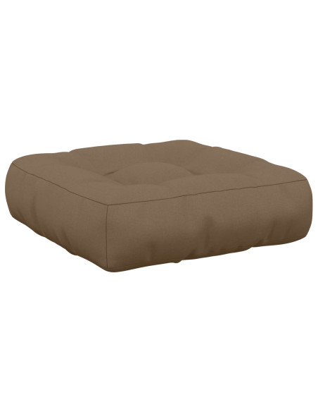 Cuscino per Sedia in Unico Pezzo VIANEN 100% Poliestere Tortora