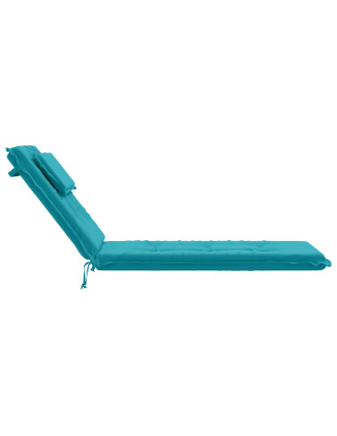 Cuscino per Lettino GEMERT 100% Poliestere Turchese