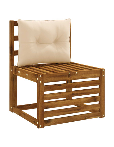 Cuscino per schienale PUTTEN 100% Poliestere Crema