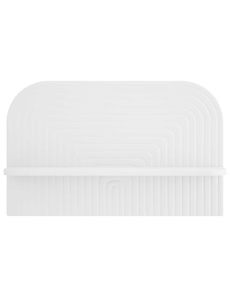 Scaffale da parete 2 pz Bianco 60 x 13.5 x 37.5 cm