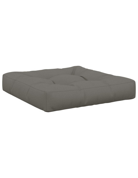 Cuscino per Sedia in Unico Pezzo VIANEN 100% Poliestere Grigio