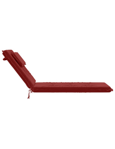 Cuscino per Lettino GEMERT 100% Poliestere Rosso Vino