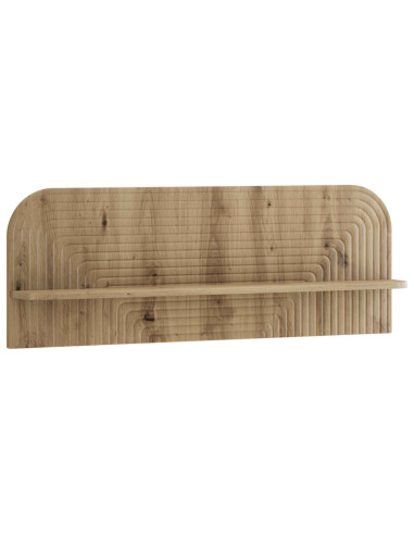 Scaffale da parete 2 pz Rovere Artigianale 102 x 13,5 x 37,5 cm