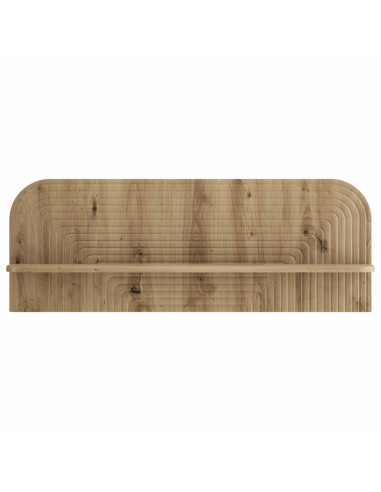 Scaffale da parete 2 pz Rovere Artigianale 102 x 13,5 x 37,5 cm