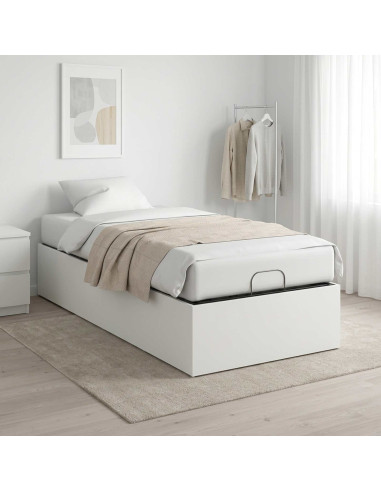 Giroletto per rete letto regolabile Bianco 90 x 190 cm