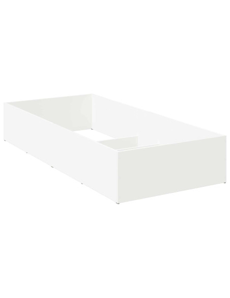 Giroletto per rete letto regolabile Bianco 90 x 190 cm