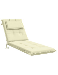 Cuscino per Lettino GEMERT 100% Poliestere Crema 2