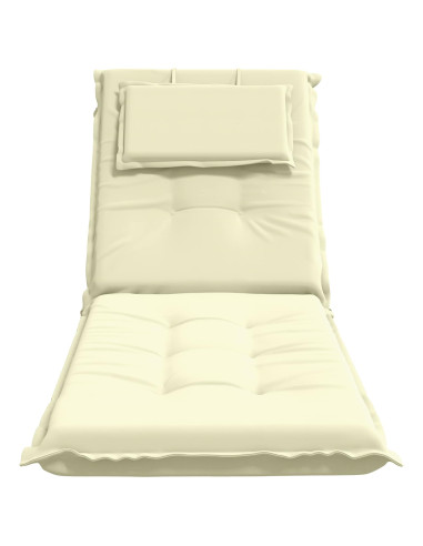 Cuscino per Lettino GEMERT 100% Poliestere Crema