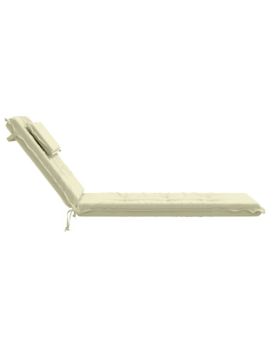 Cuscino per Lettino GEMERT 100% Poliestere Crema