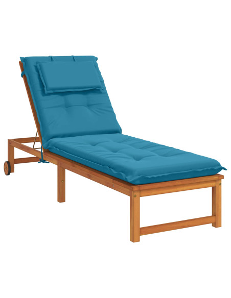 Cuscino per Lettino GEMERT 100% Poliestere Azzurro