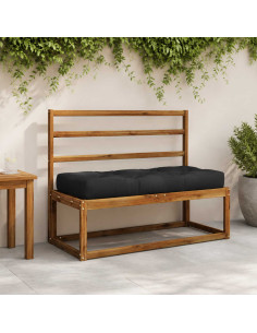 Cuscino per Pallet VIANEN 100% Poliestere Blu Scuro