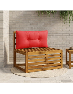 Cuscino per schienale PUTTEN 100% Poliestere Rosso