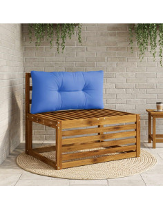 Cuscino per schienale PUTTEN 100% Poliestere Blu Reale