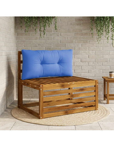 Cuscino per schienale PUTTEN 100% Poliestere Blu Reale