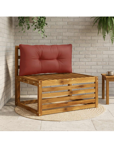 Cuscino per schienale PUTTEN 100% Poliestere Rosso
