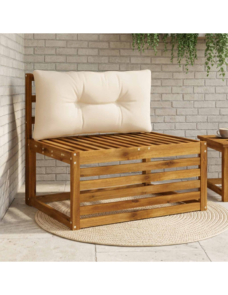 Cuscino per schienale PUTTEN 100% Poliestere Crema